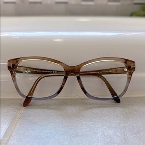 Tom Ford Brown Eyeglasses